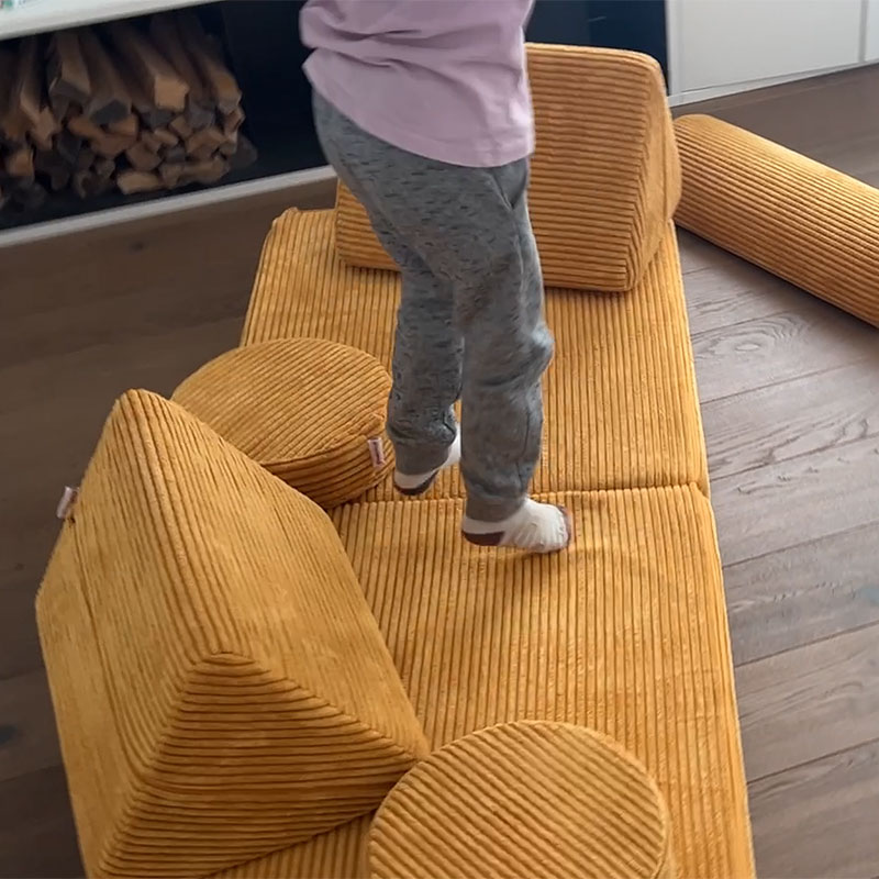 Praxistest Linodino Spielsofa