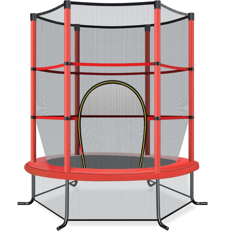 Kindertrampolin "Indoor/Outdoor - 165 cm " von Costway