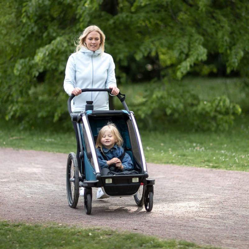Fahrradanhanger Baby Test